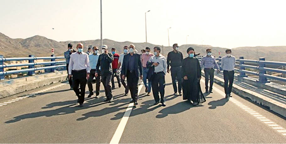 بازدید از باغ‌راه حضرت فاطمهس تا بزرگراه شهید بروجردی