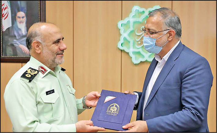 در دیدار شهردار تهران و رئیس پلیس تهران بزرگ مطرح شد