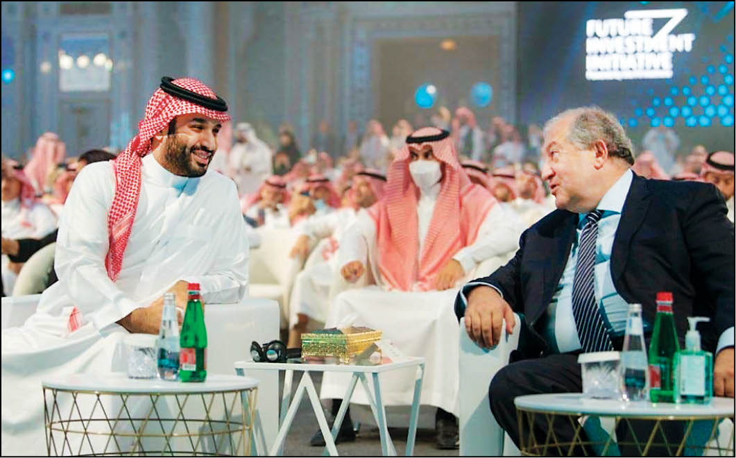 رئیس‌جمهور ارمنستان در عربستان؛ زنگ خطر برای ترکیه