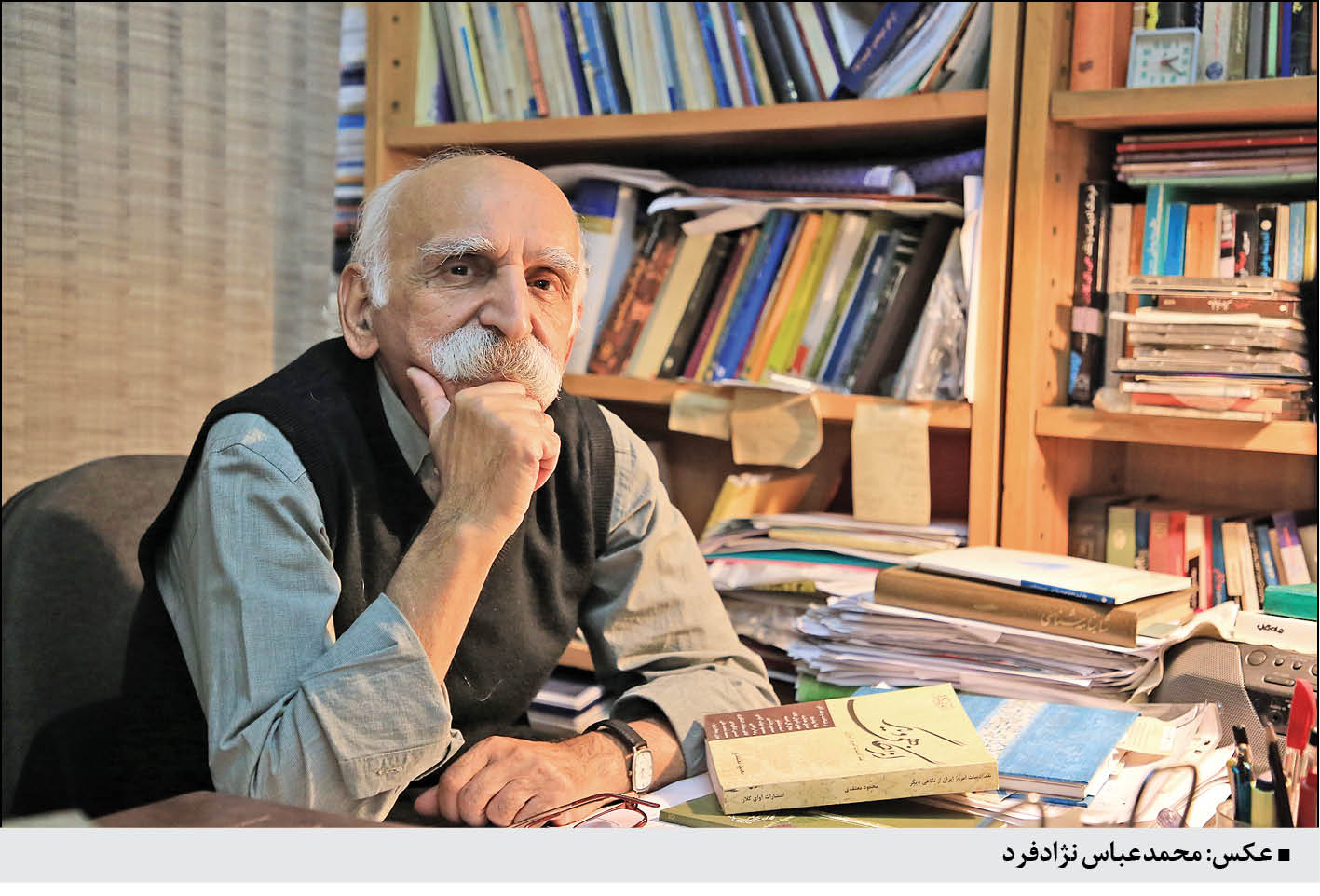 دیدار با محمود معتقدی در آستانه 75سالگی به بهانه انتشار «چیزی نمانده به گزاره چشم‌هایت»