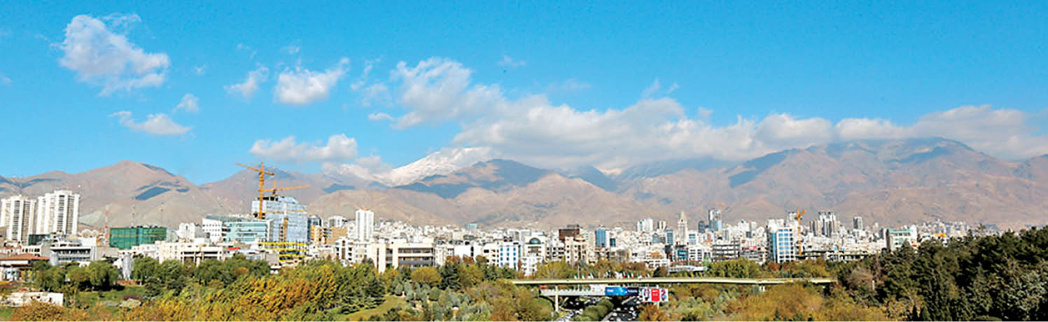 آسمان آبی محدود