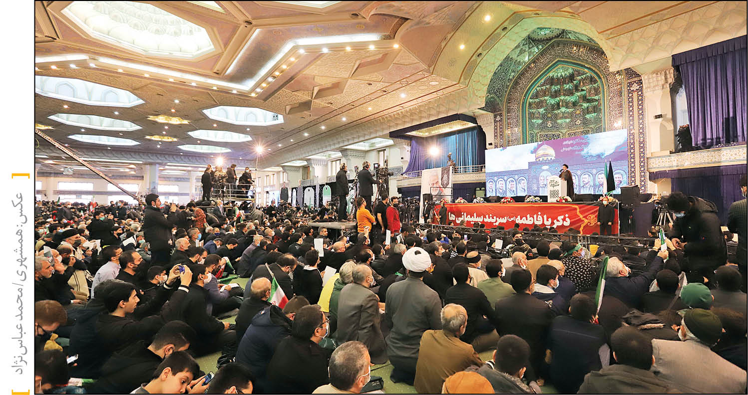 رئیس‌جمهور در مراسم بزرگداشت شهیدسلیمانی: