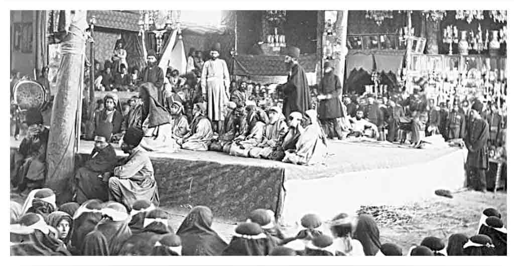 عزاداران با «حیدر حیدر» دم می‌گرفتند
