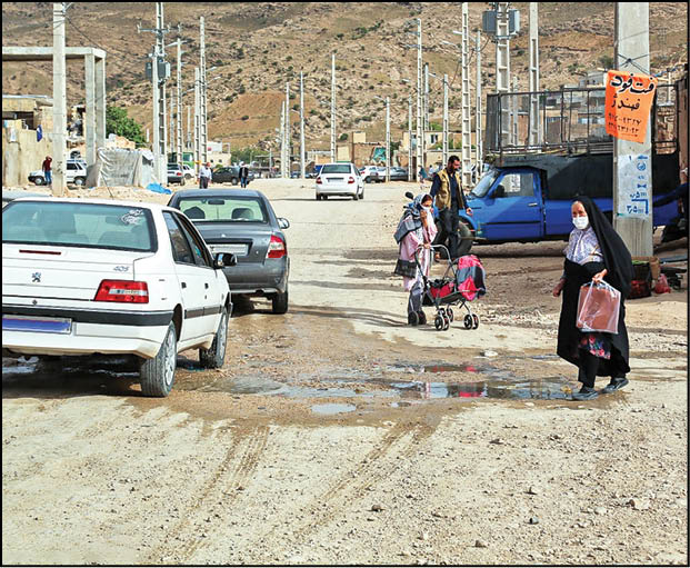 عکس خبر/معضلات محله سعدی