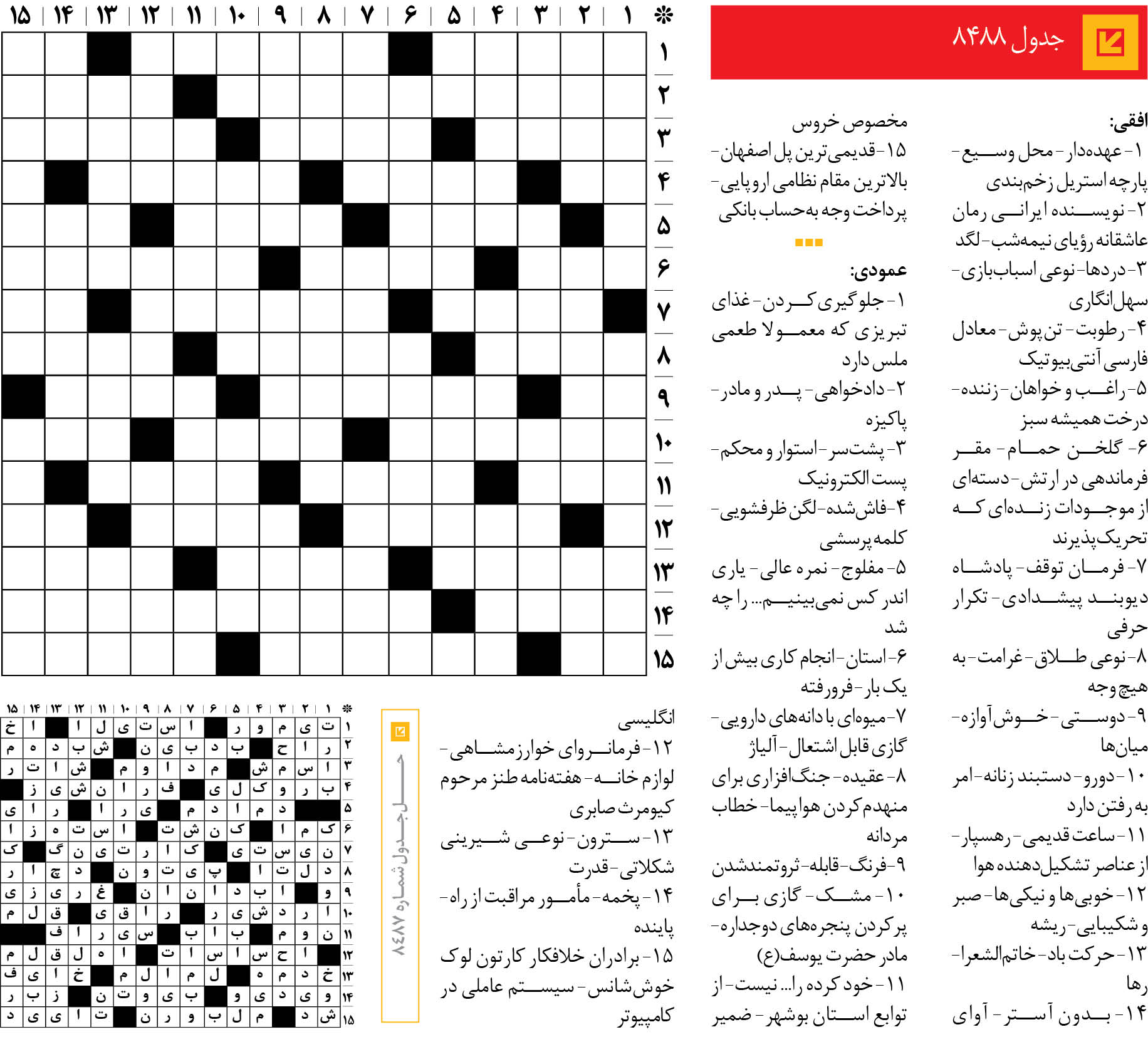 جدول 8488