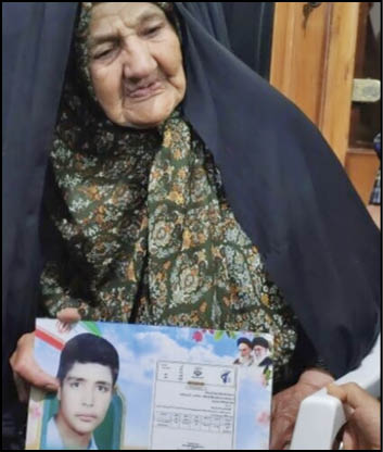 پایان فراق مادر شهید