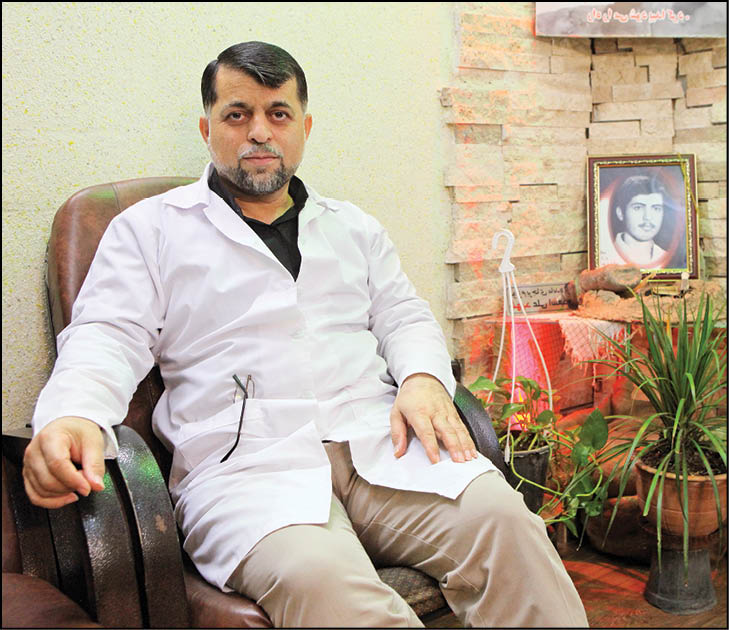 ایثار؛ دیروز در جبهه‌ها، امروز در مطب