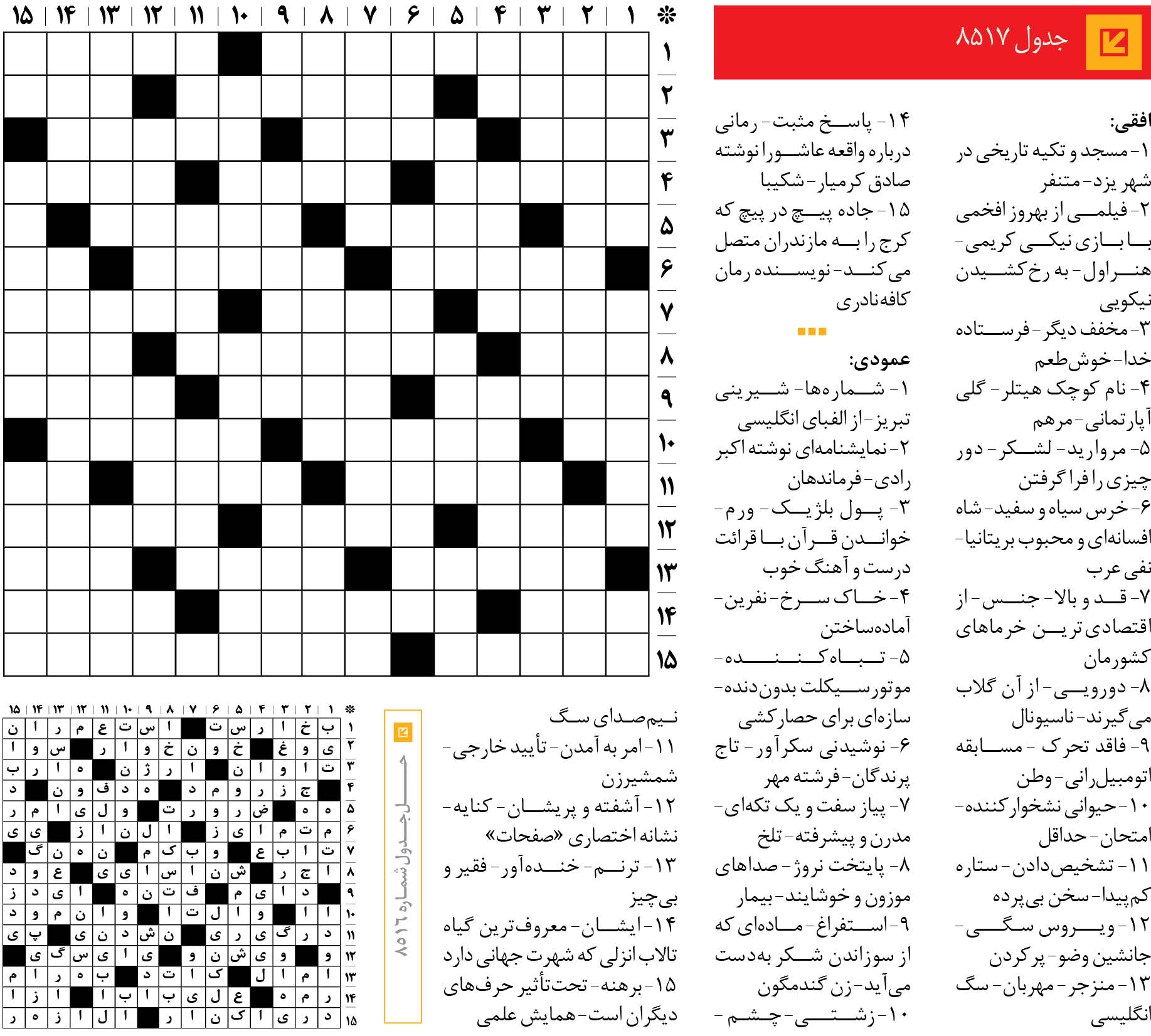جدول 8517