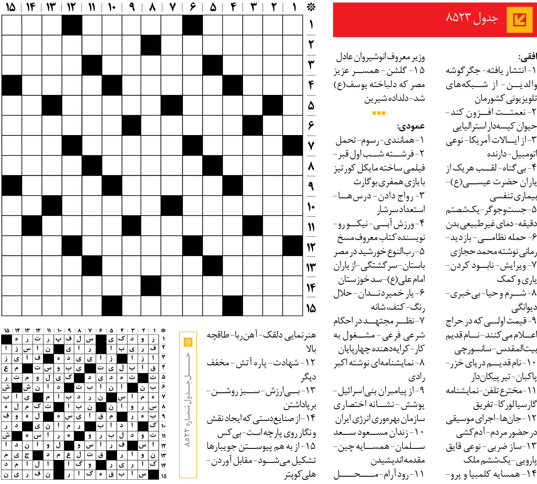 جدول 8523