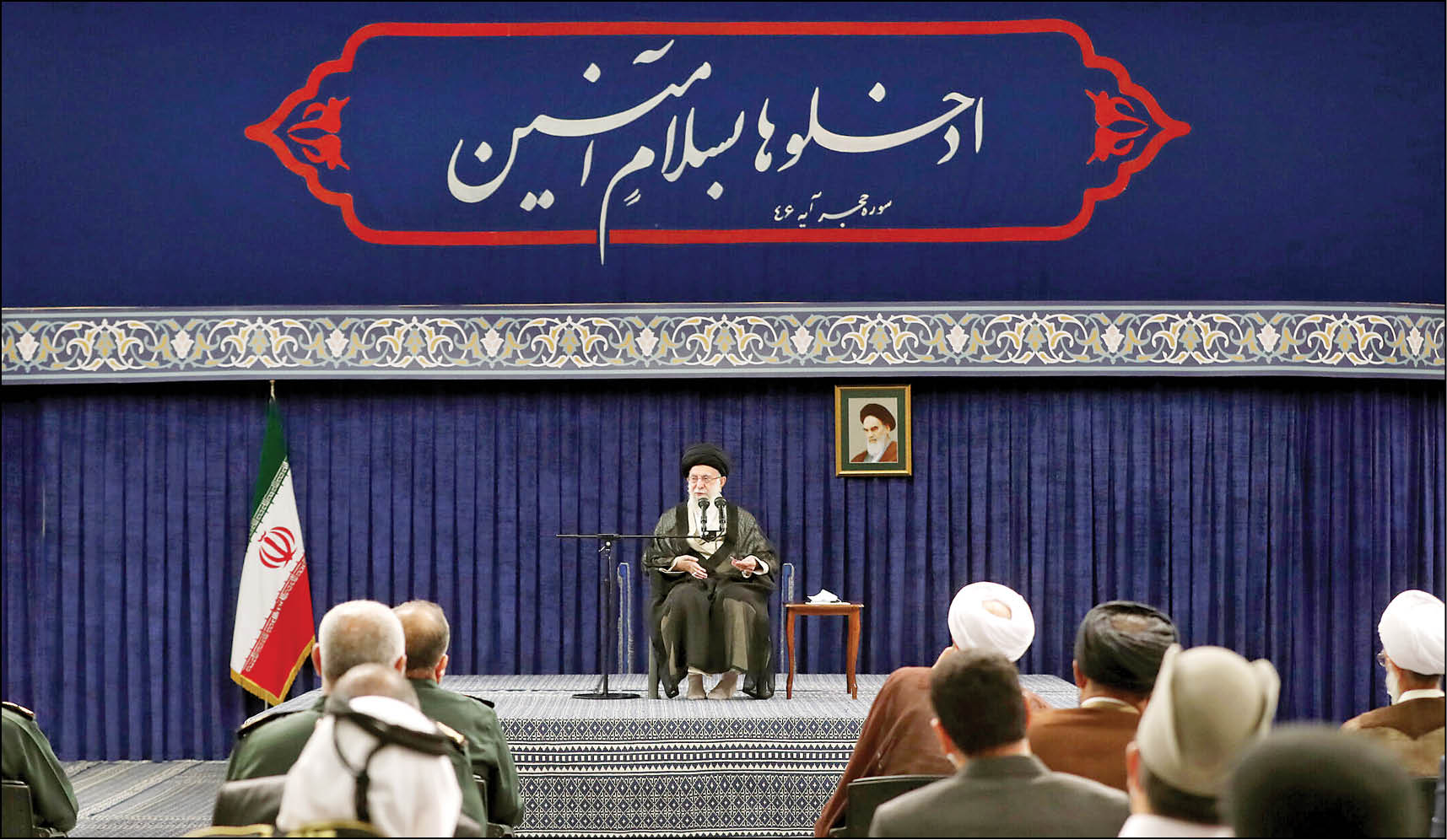 رهبر معظم انقلاب در دیدار دستاندرکاران کنگره ملی شهدای عشایر: