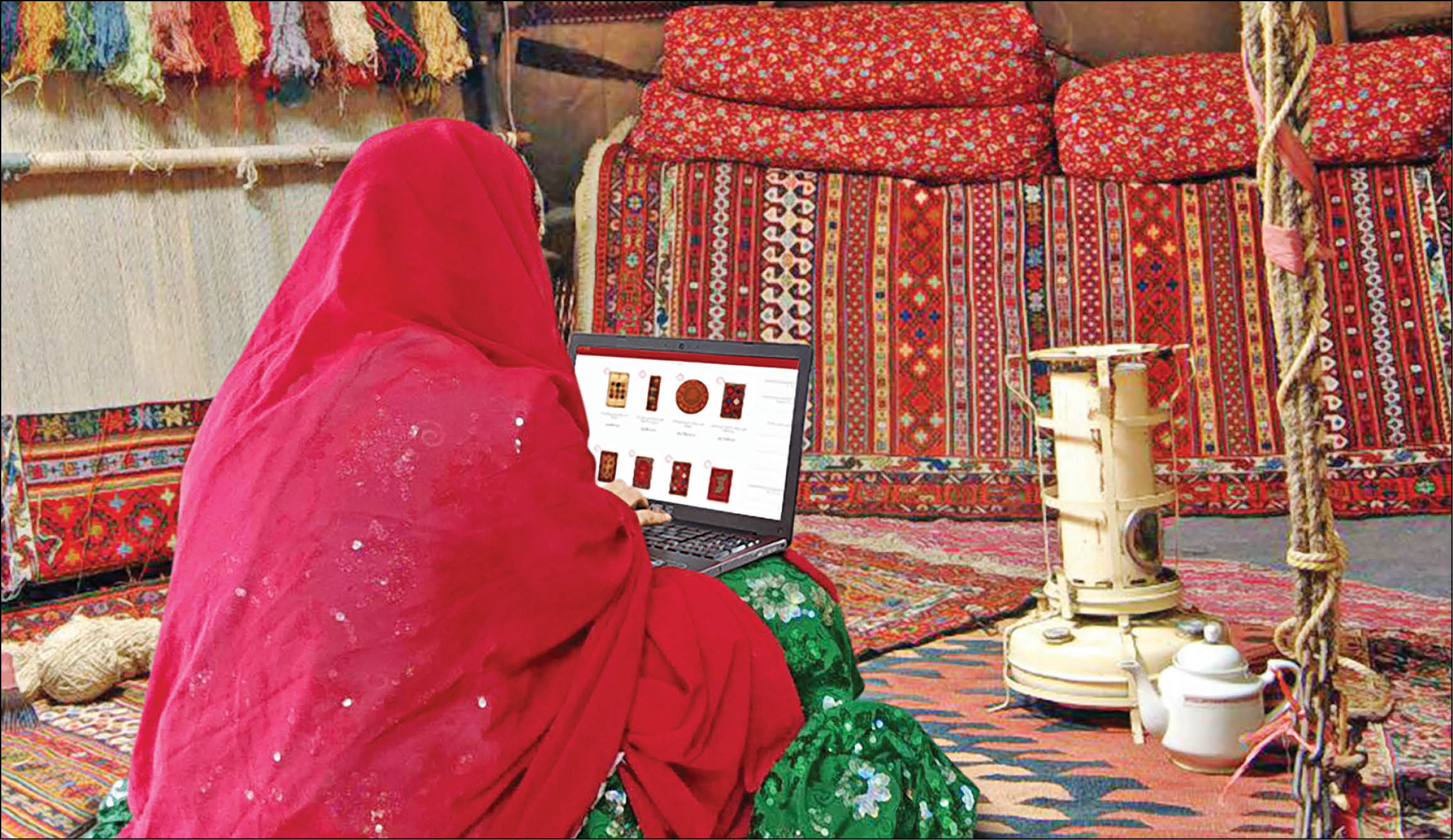 فروش اینترنتی گیوه مریوان در نیویورک و پاریس