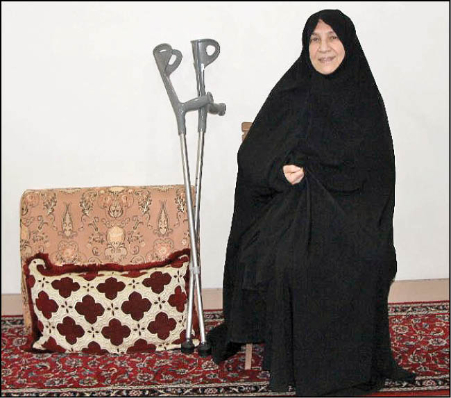 بانوی زخم خورده جنگ