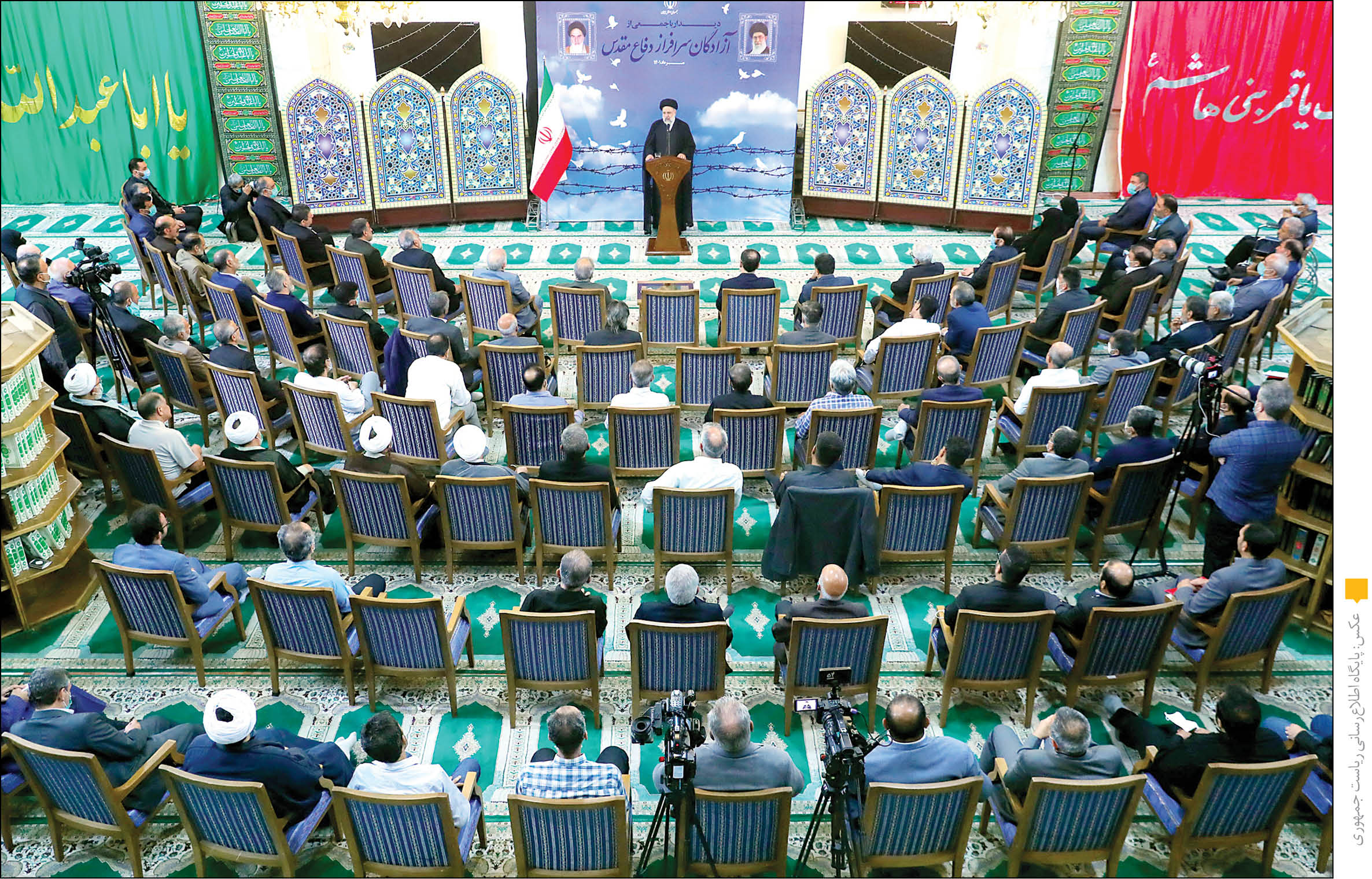 رئیس‎جمهور در دیدار جمعی از آزادگان: