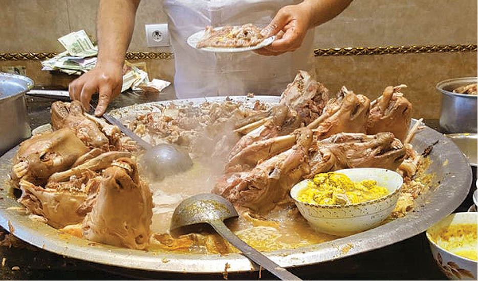 کله‌پاچه‌های باستانی