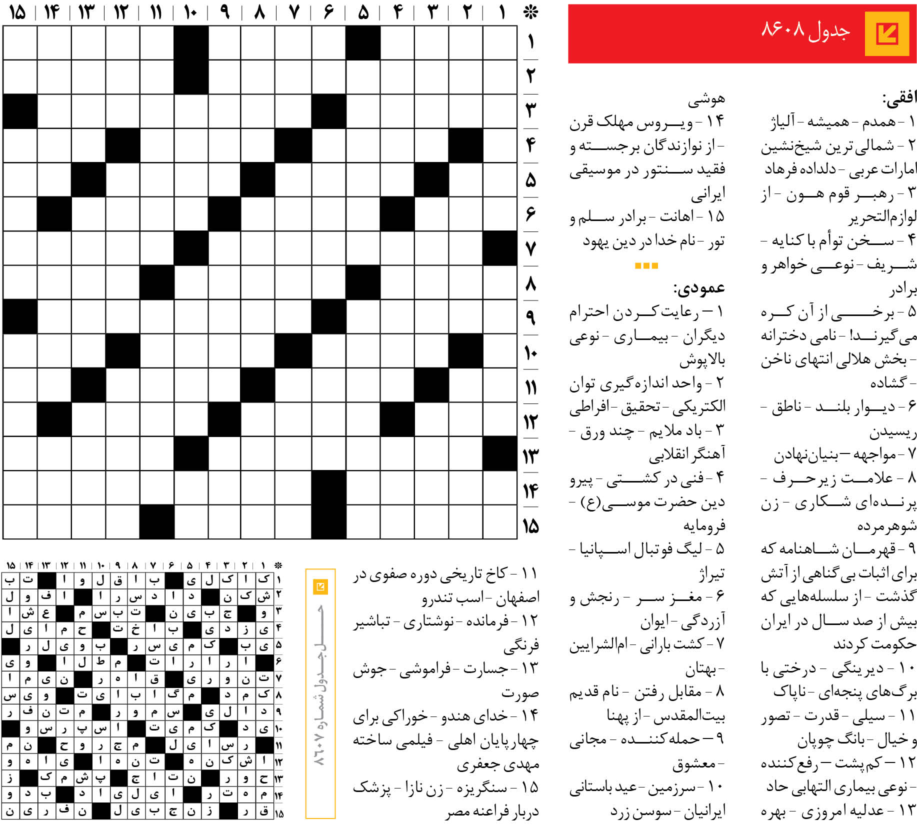 جدول 8608