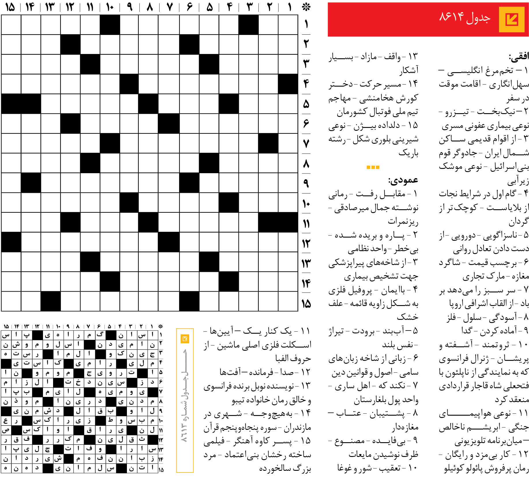 جدول 8614