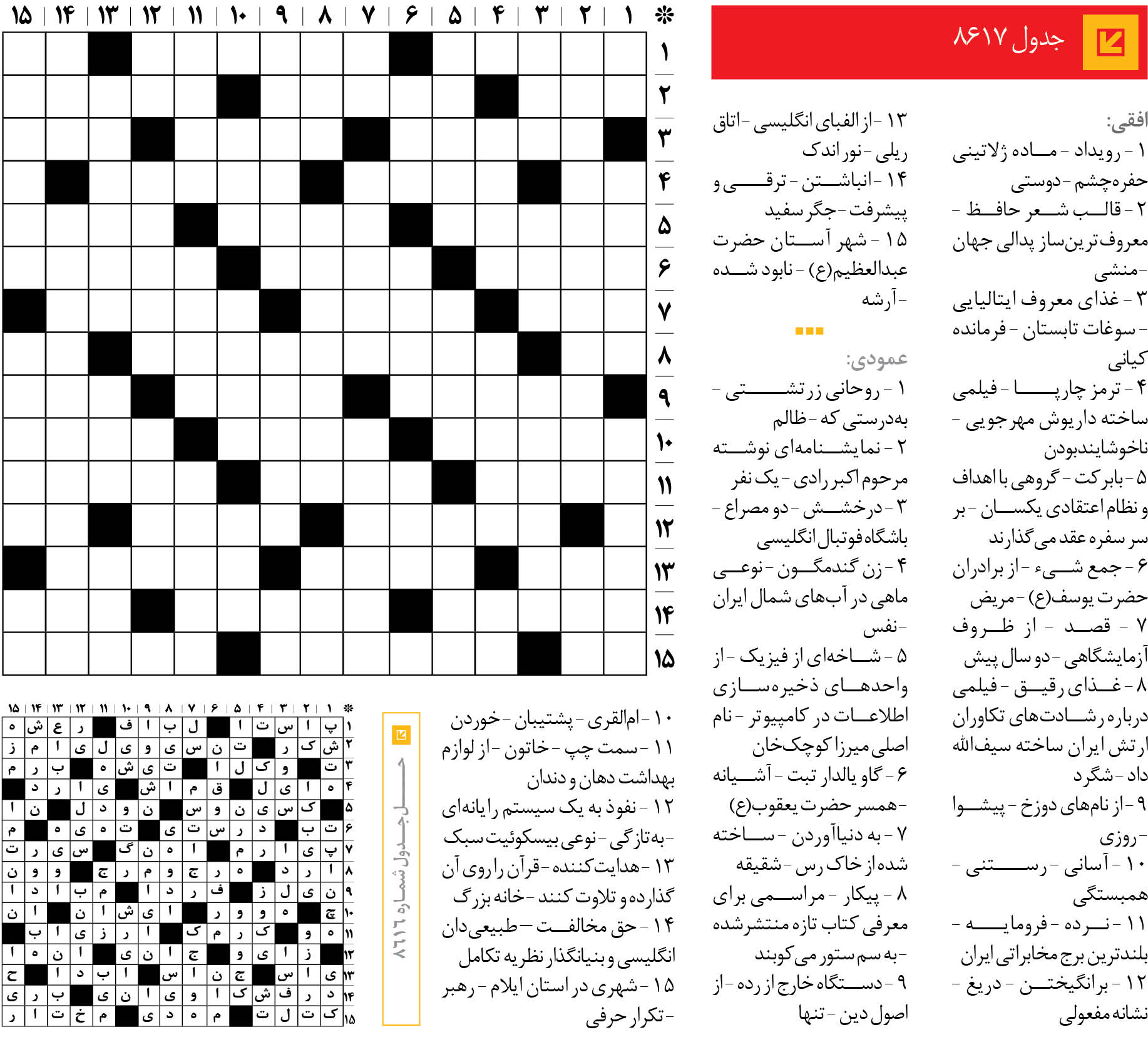 جدول 8617