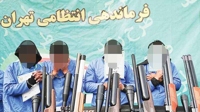 شصتمین مرحله طرح رعد از سوی پلیس پایتخت اجرا شد