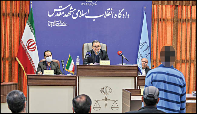 محاکمه عامل شهادت 2بسیجی