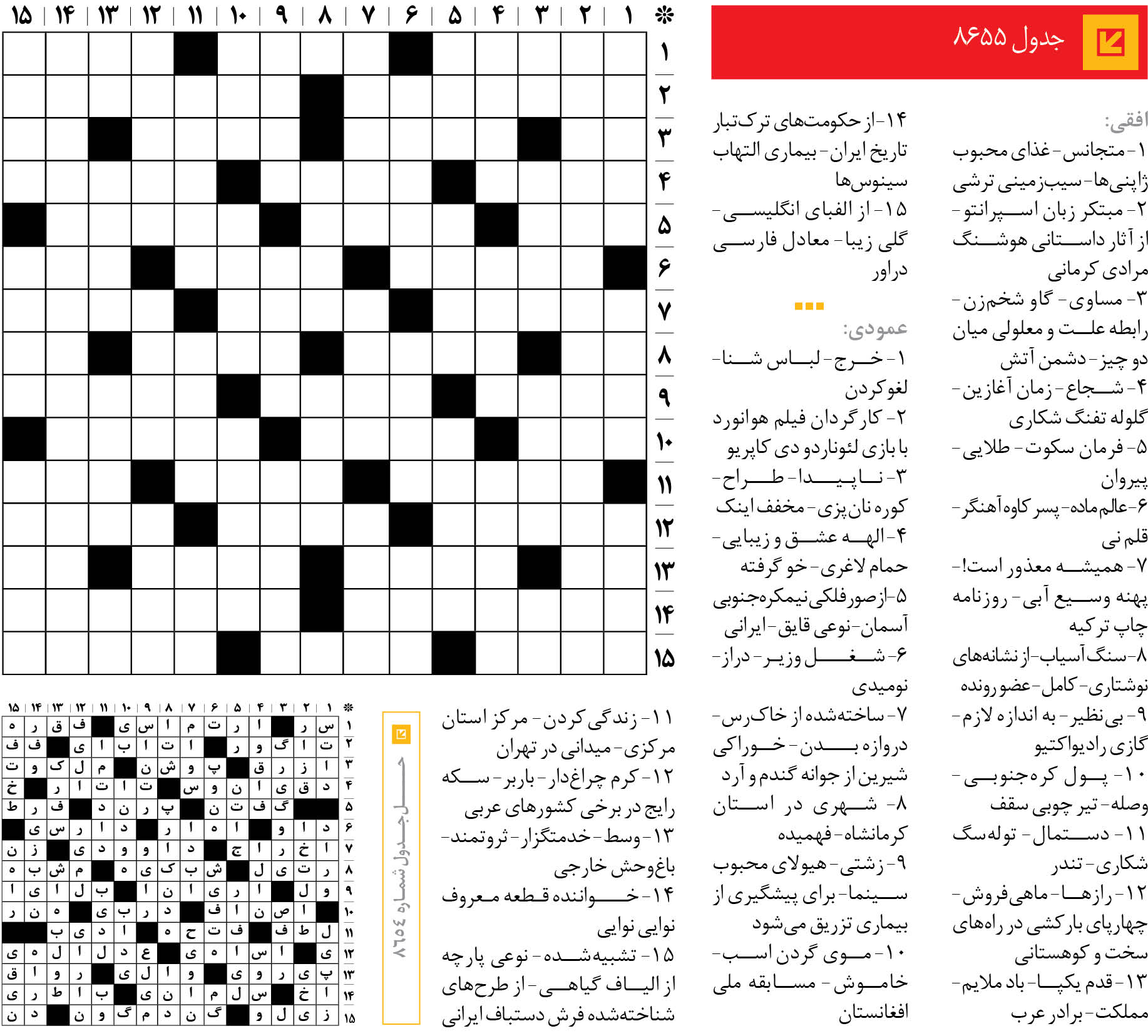 جدول 8655