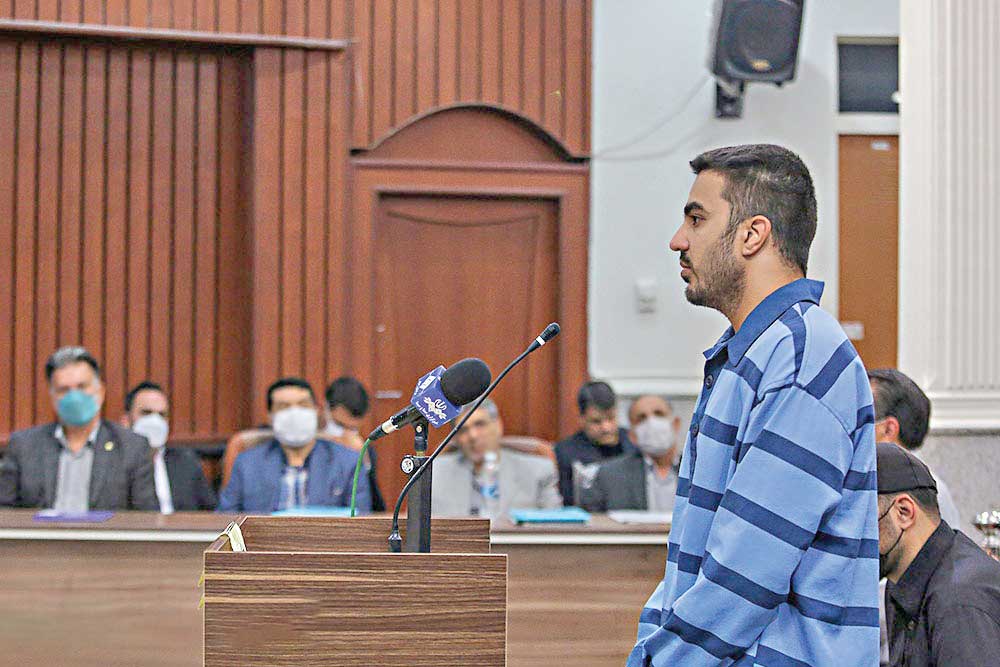 طناب دار بر گردن قاتل 2جوان مشهدی
