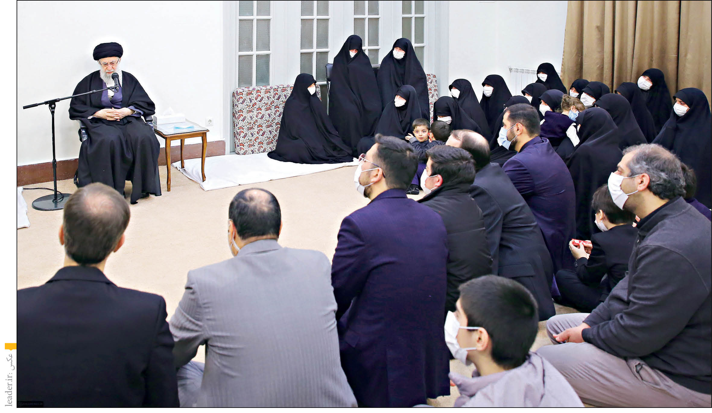 رهبر معظم انقلاب در بیاناتی در جمع خانواده آیتالله مصباحیزدی: