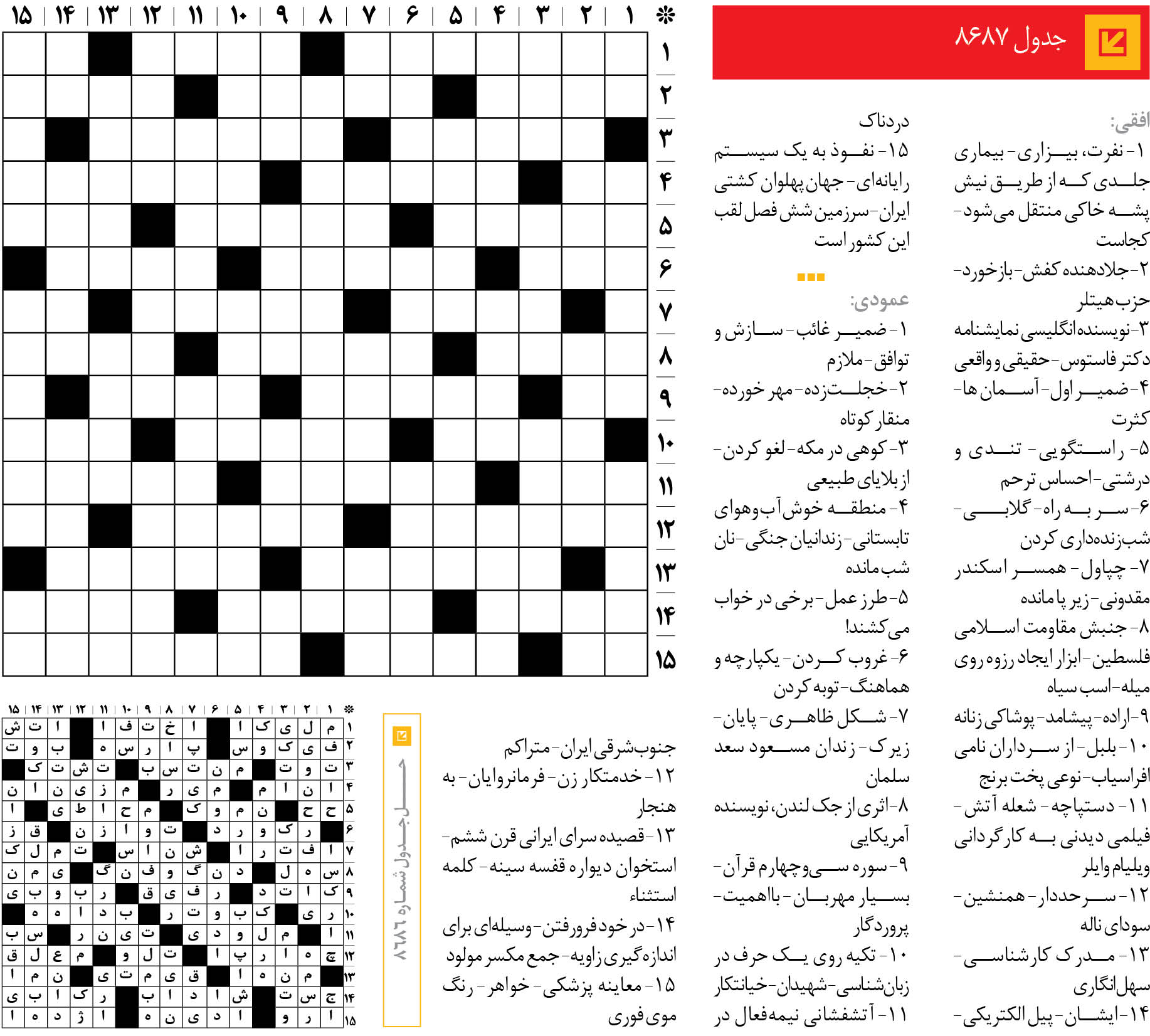 جدول 8687