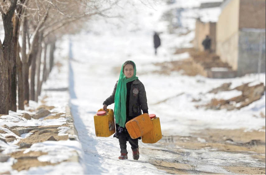 داغ سرما بر پیکر افغانستان