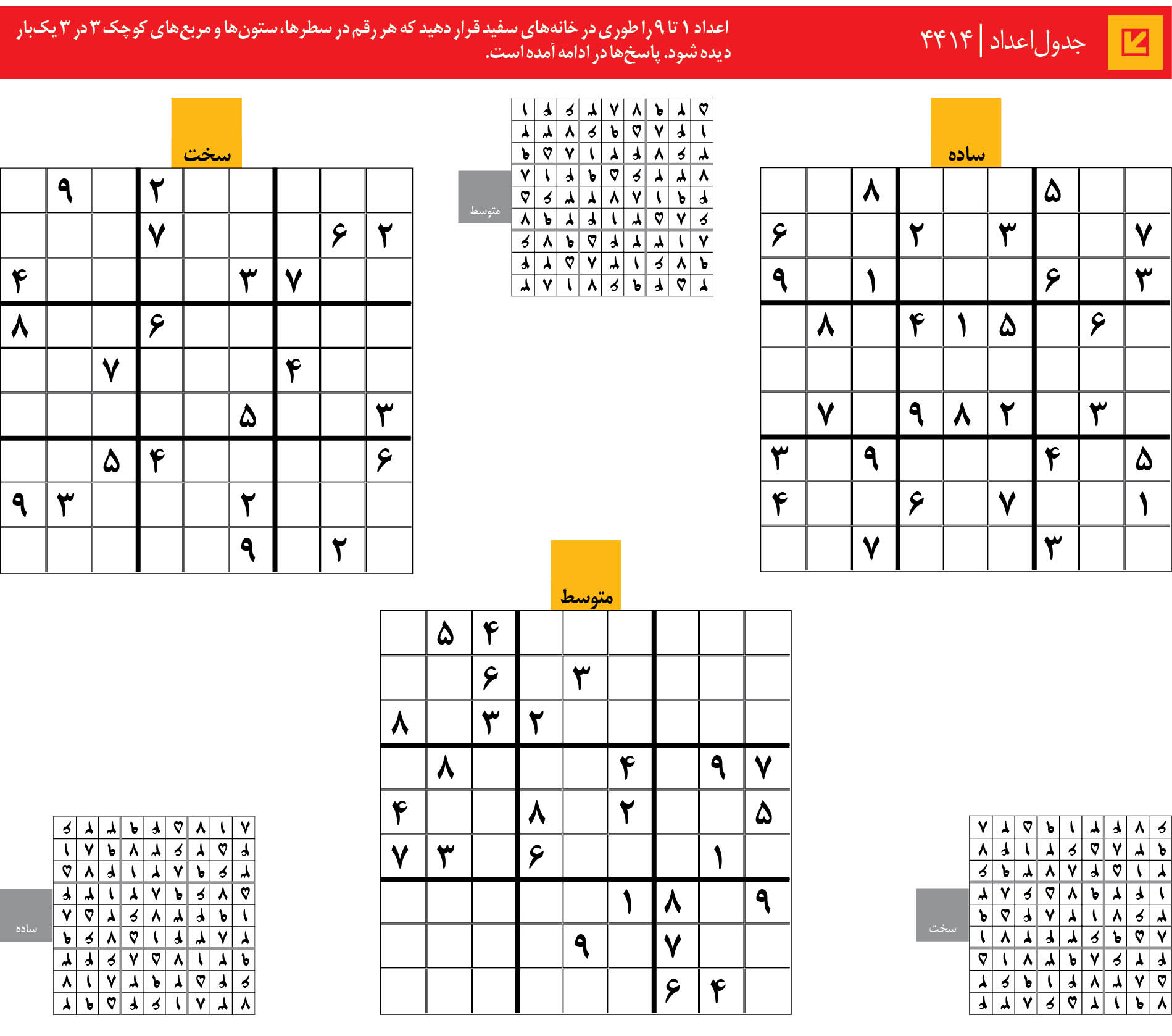 جدول‌اعداد | 4414