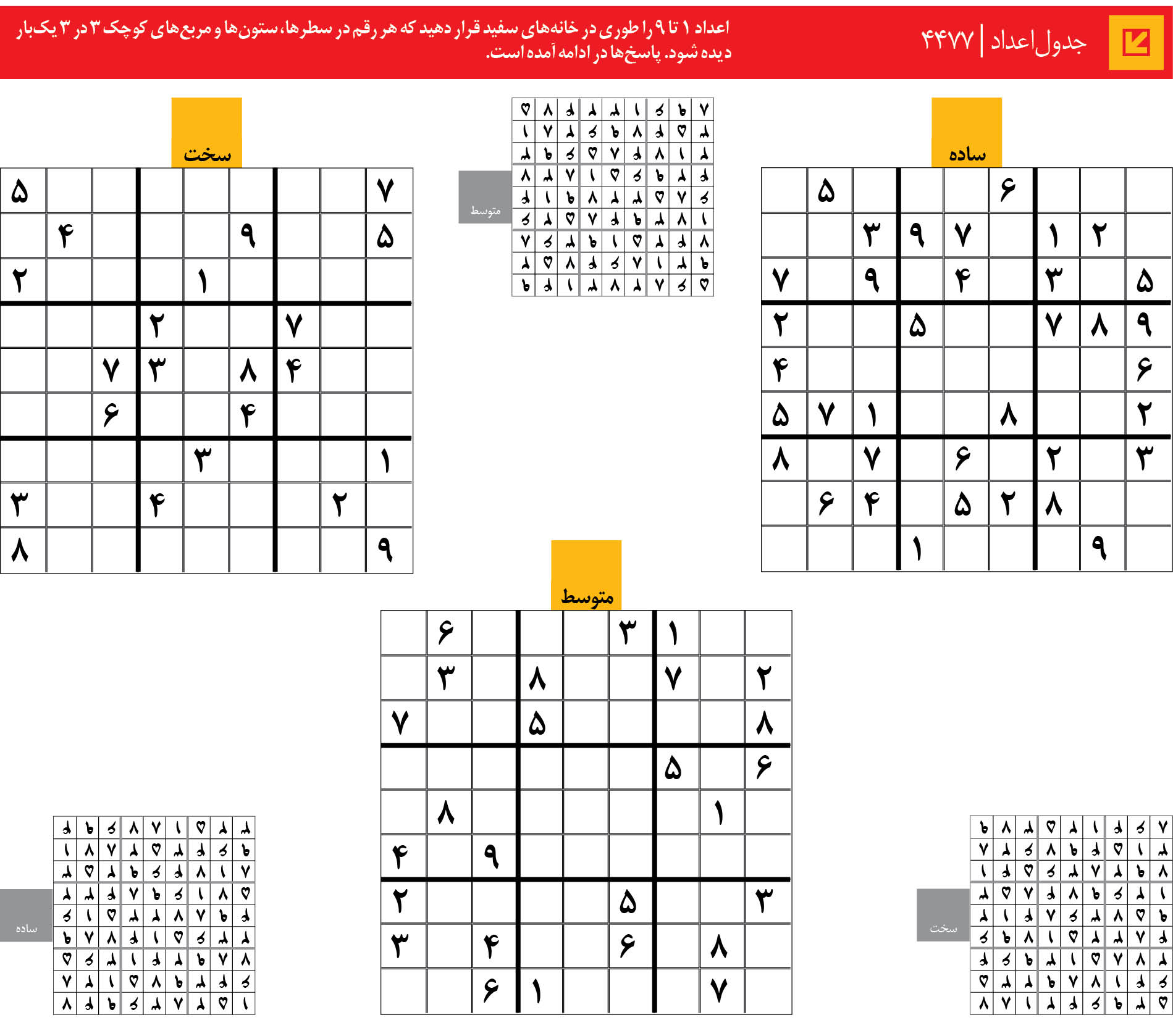 جدول‌اعداد | 4477