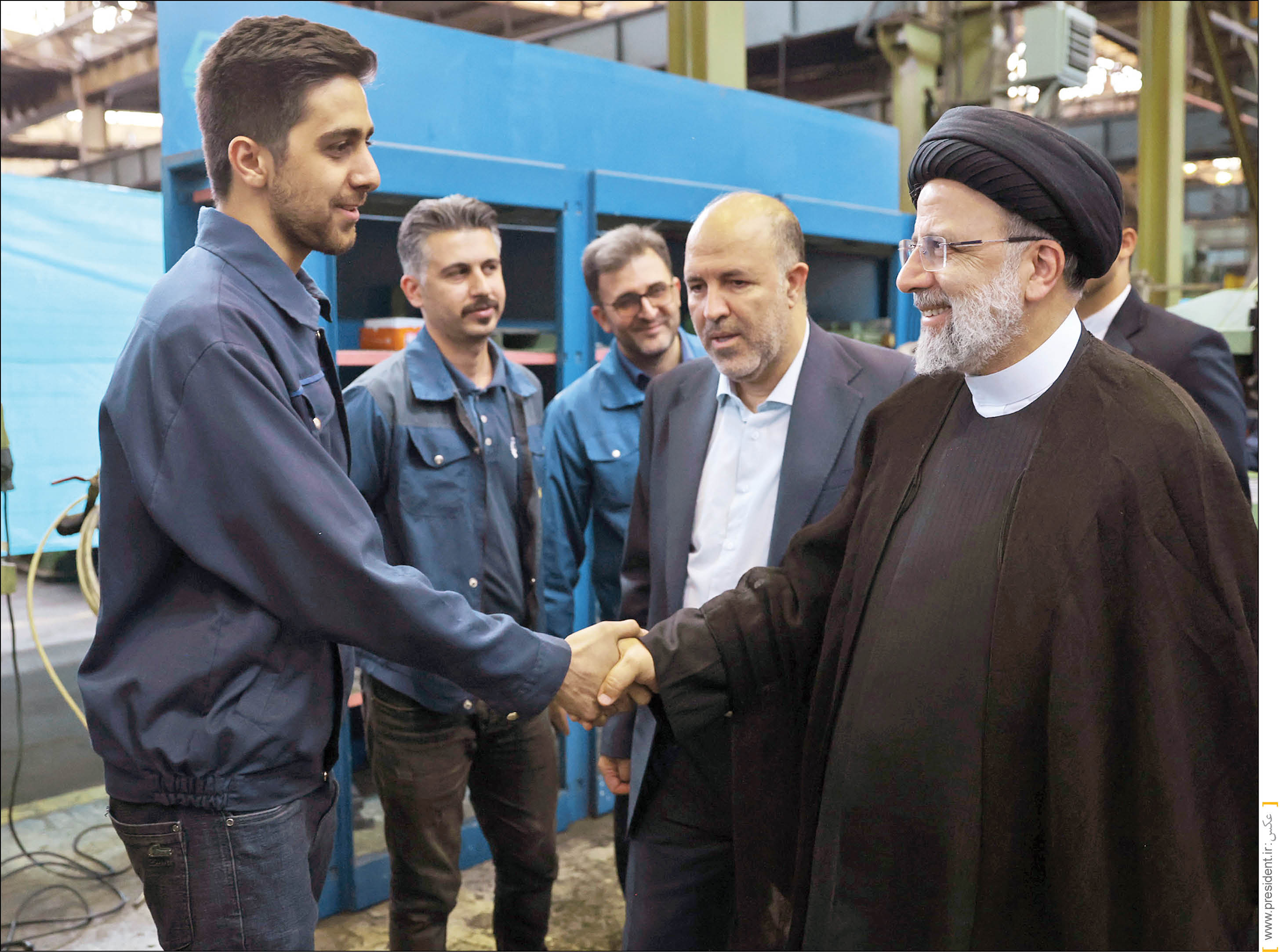 با سفر رئیس‌جمهور به آذربایجان شرقی جشن احیای واحدهای راکد تولیدی برپا شد