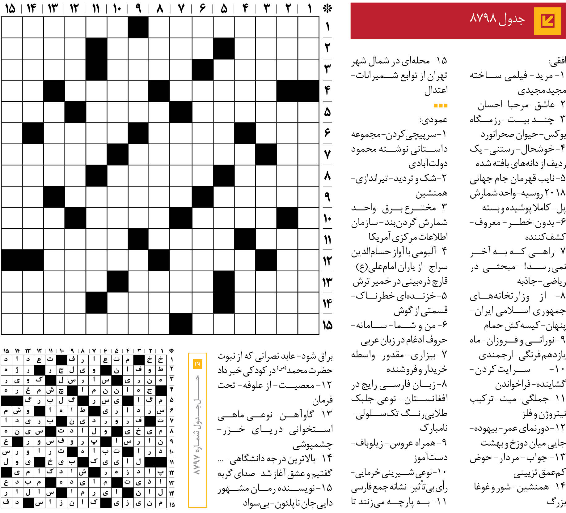 جدول 8798