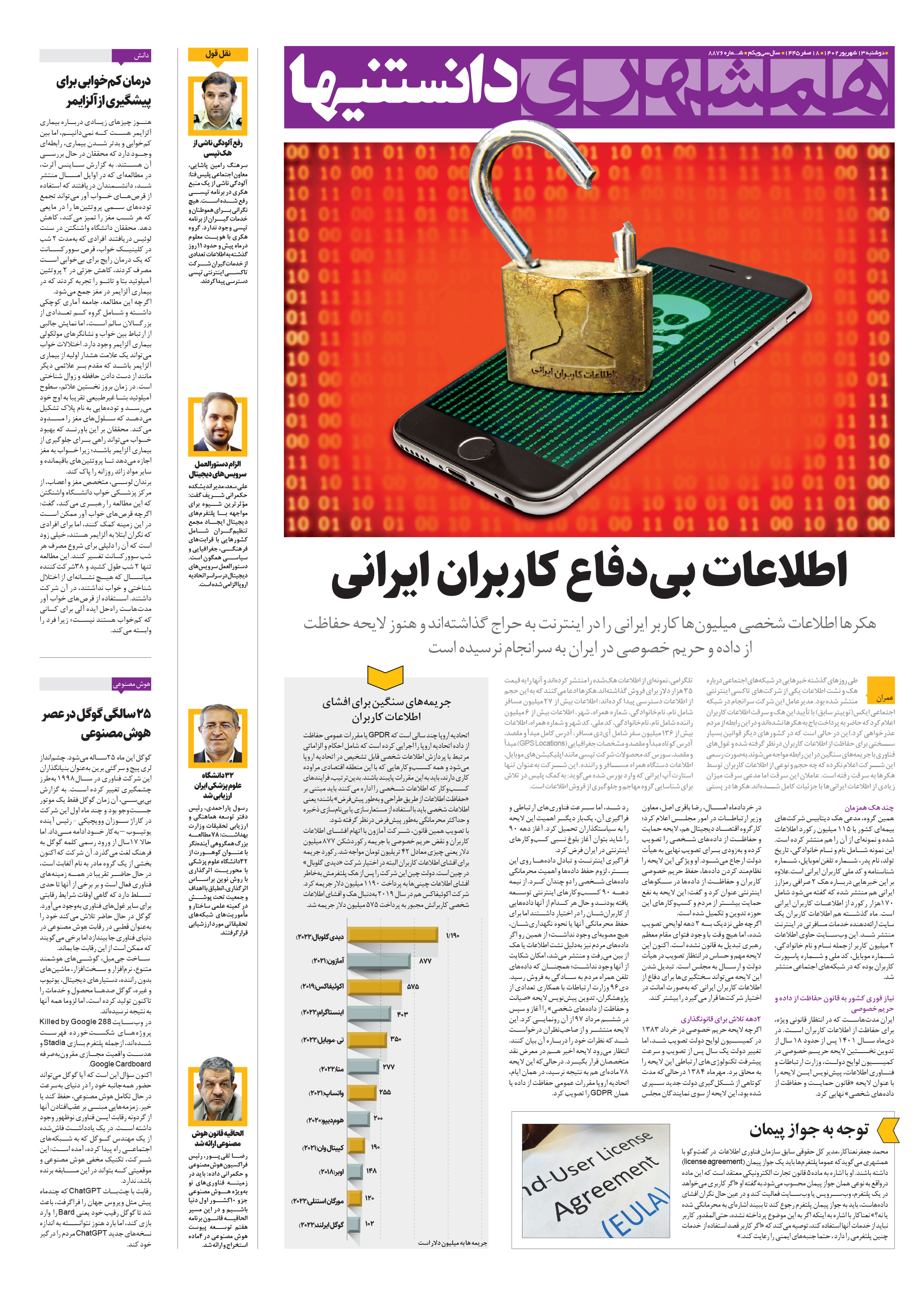 دانستنی ها