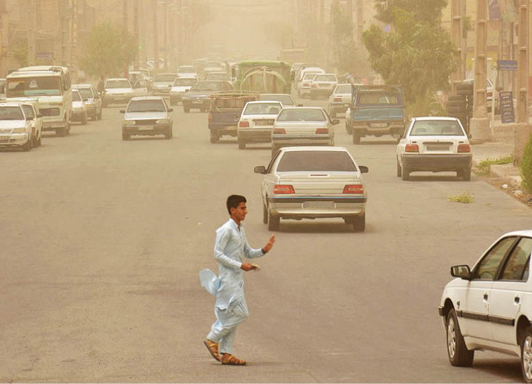 طوفان 104کیلومتری در سیستان و بلوچستان