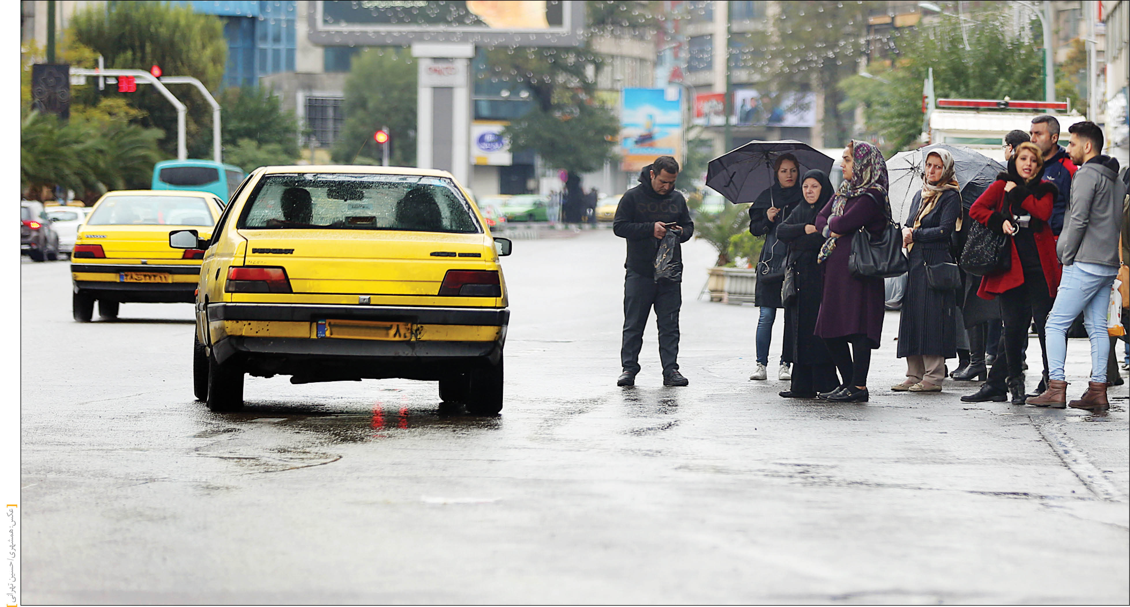 پایان کاسبی با باران