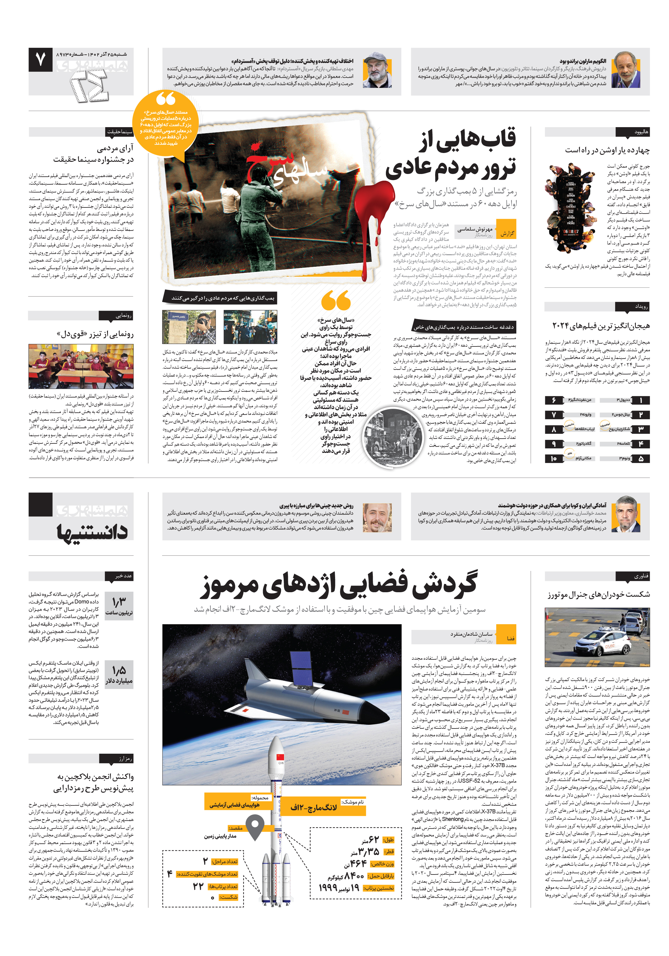 دانستنی ها