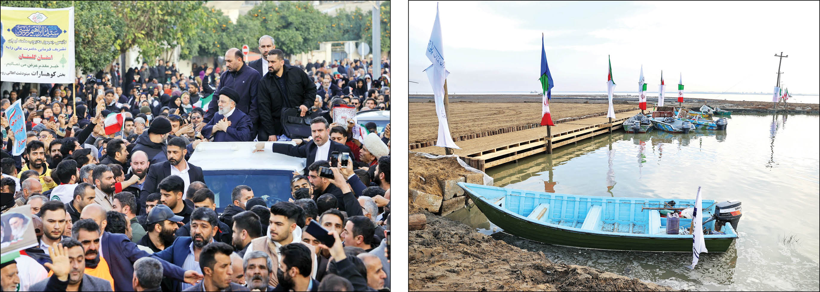آغاز عملیات احیای تنها جزیره ایرانی خزر با حضور رئیس‌جمهوری