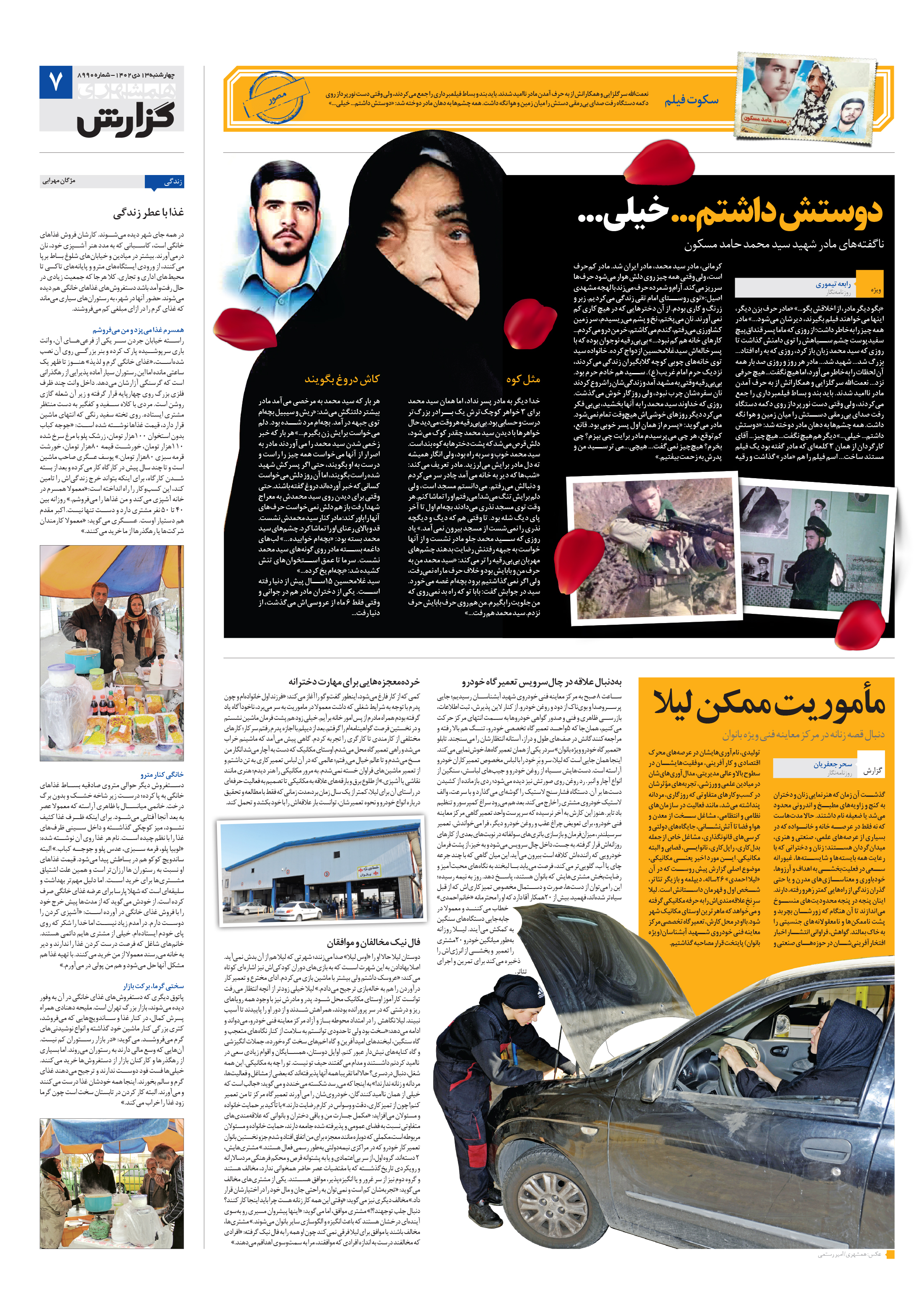 همشهری گزارش