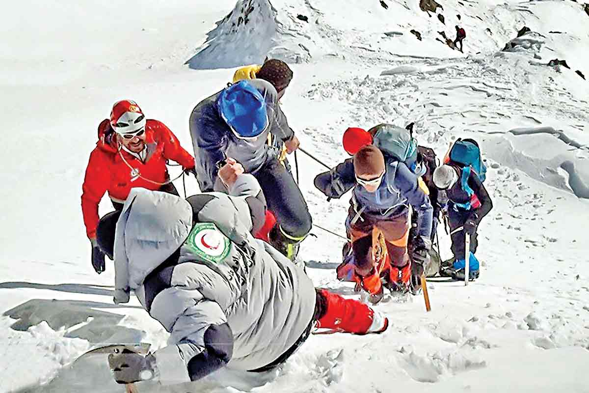 بی‌خیال کوهنوردی