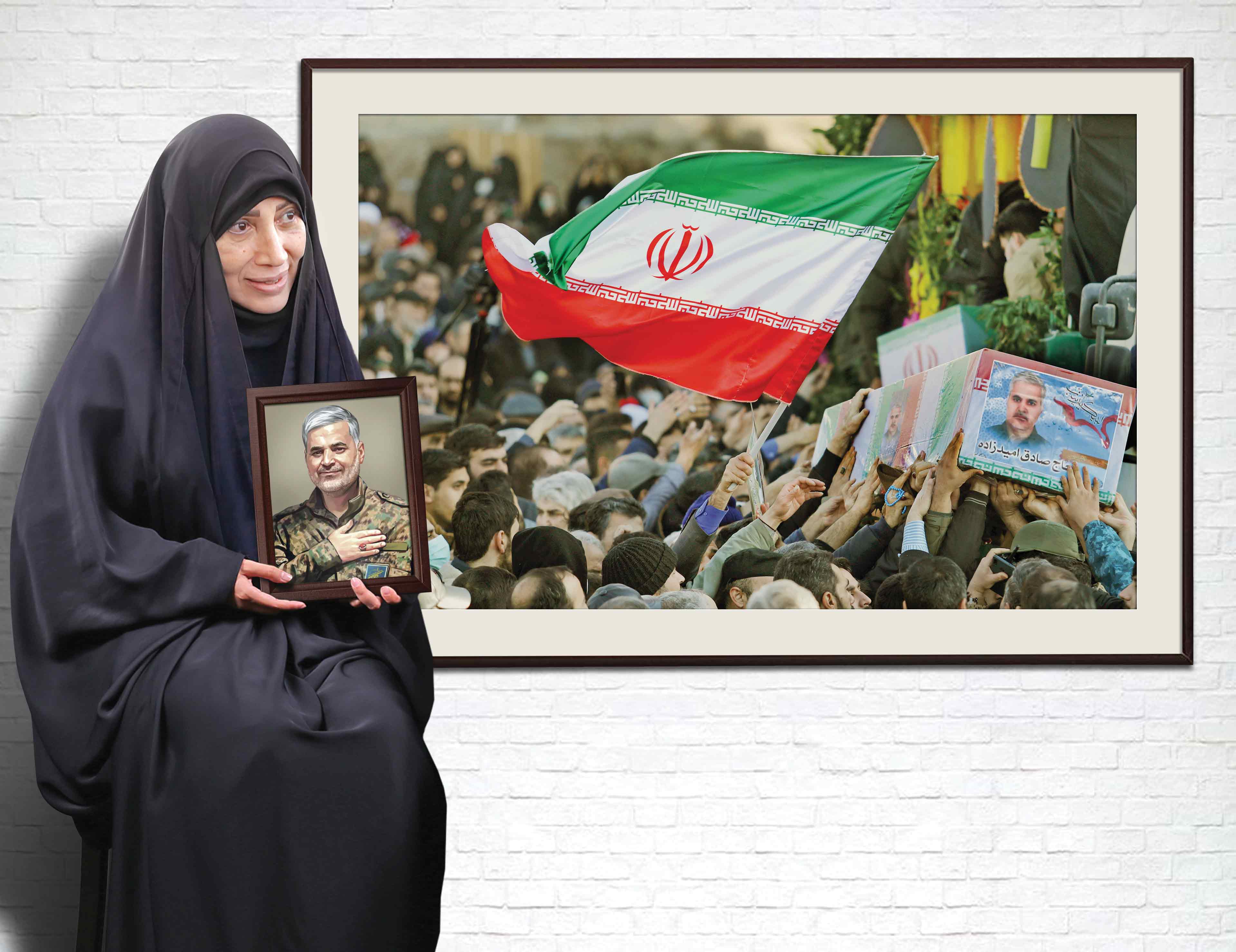 گفتوگو با همسر شهید صادق امیدزاده