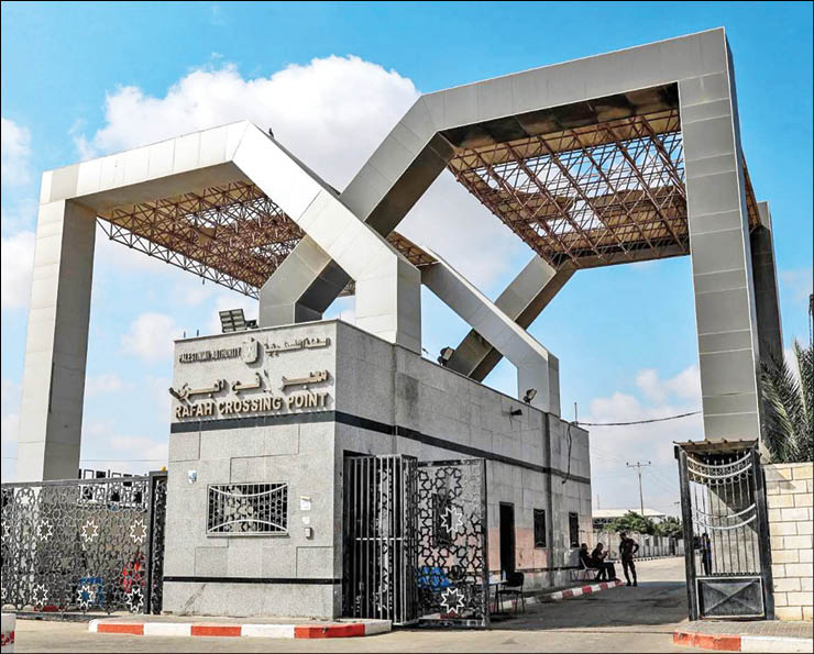 مصر تنشئ منطقة عازلة لإستقبال غزاويین