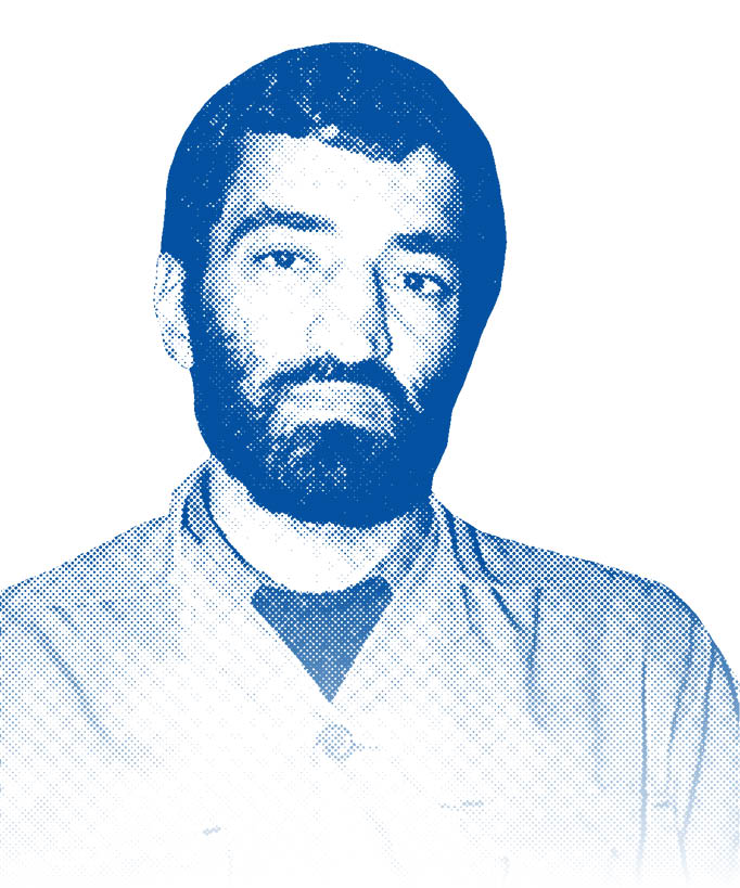 ایستاده در غبار