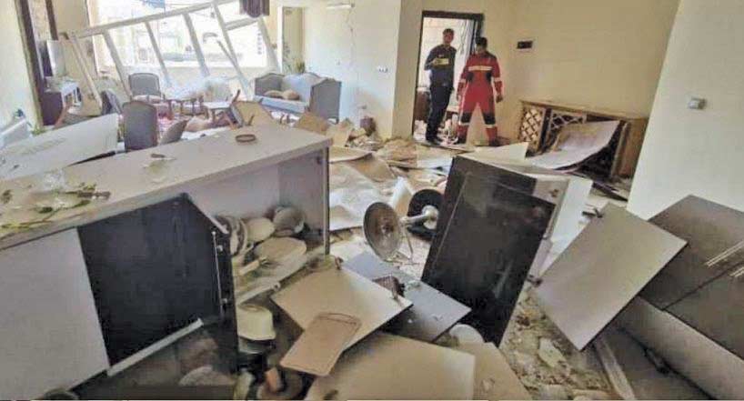 مرگ مادر و فرزند در انفجار کپسول