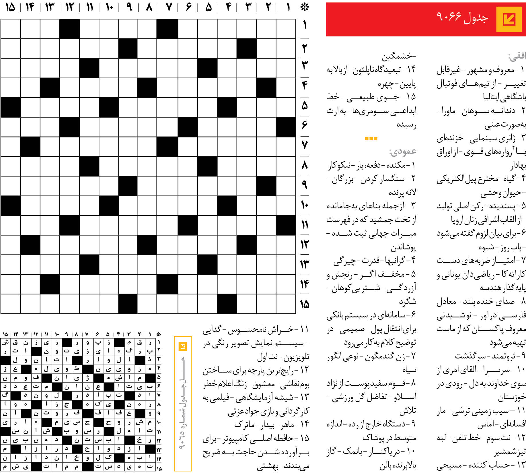 جد‌‌ول 9066
