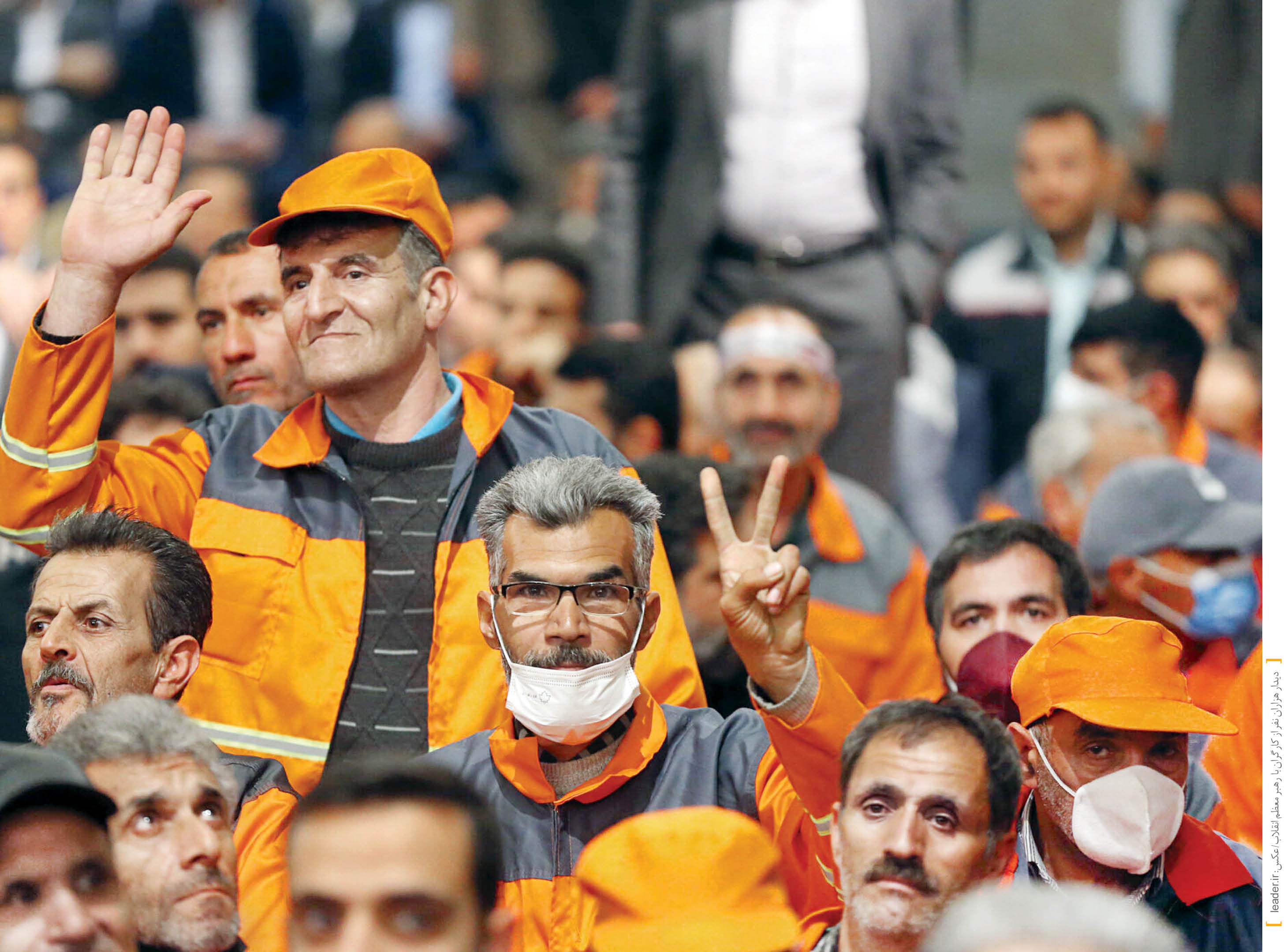 رهبر معظم انقلاب در دیدار با هزاران نفر از کارگران عنوان کردند