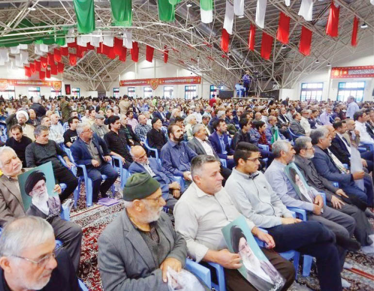 گرامیداشت چهلمین روز شهادت سردار زاهدی