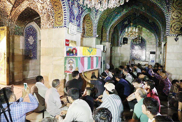 وداع با شهید مدافع حرم