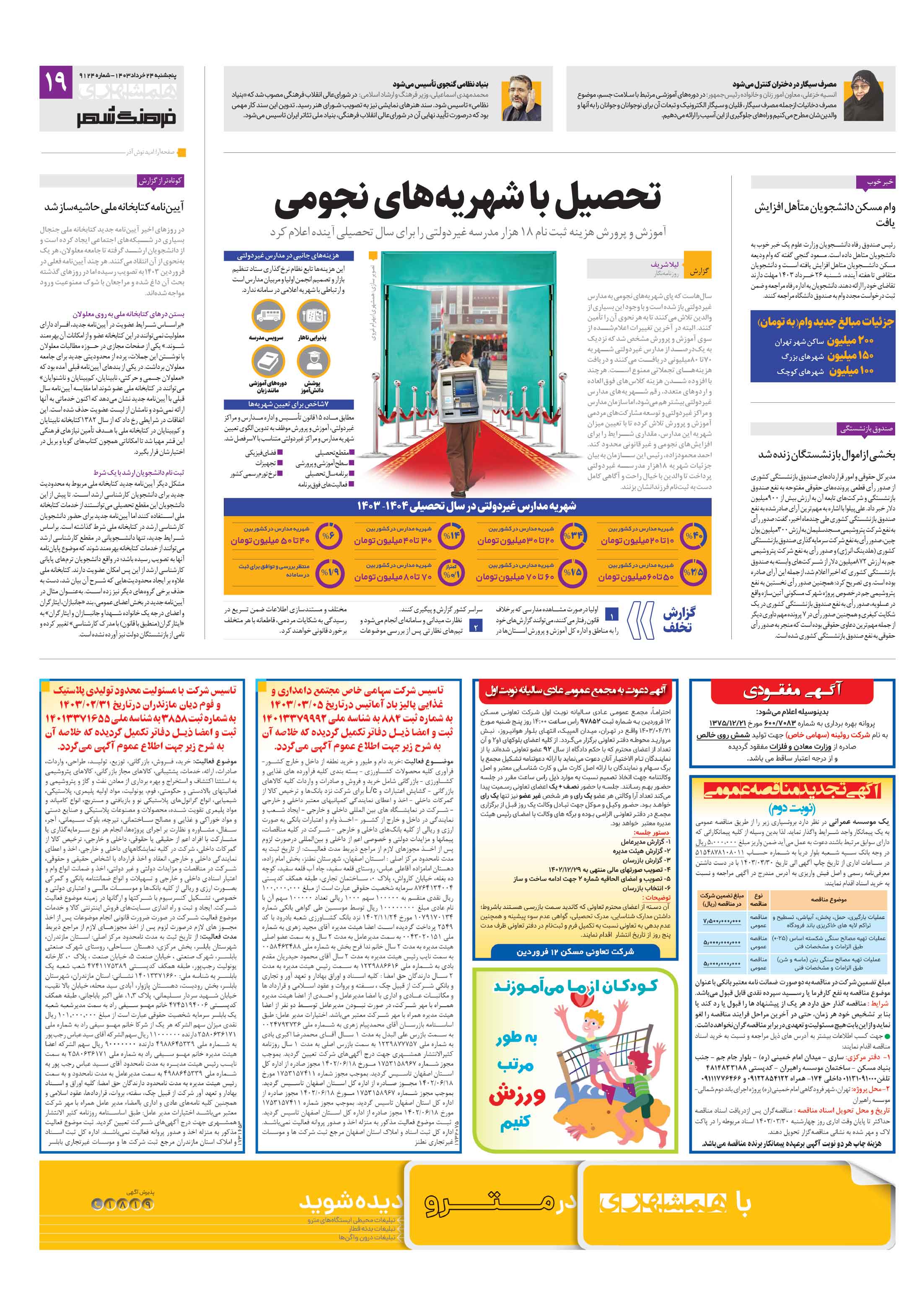 فرهنگ شهر