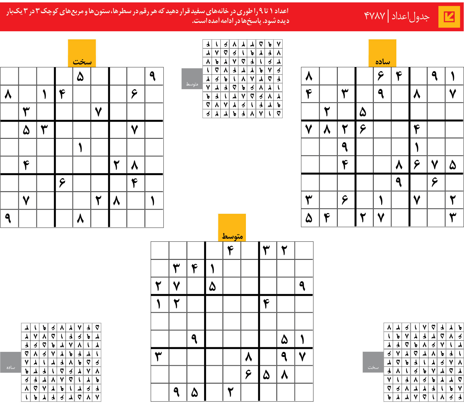 جدول‌اعداد | 4787