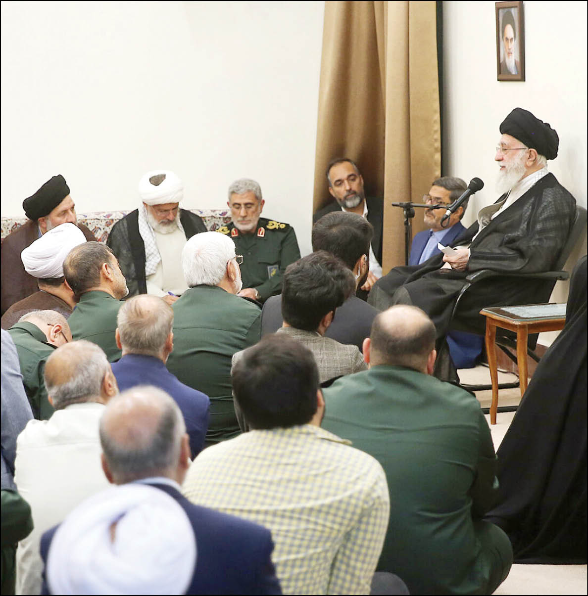 بیانات رهبرمعظم انقلاب در دیدار اعضای کنگره شهدای مدافع حرم و جبهه مقاومت